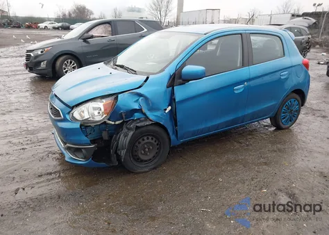 2017 Mitsubishi Mirage Es z USA, uszkodzony, nr VIN ML32A3HJ1HH020049
